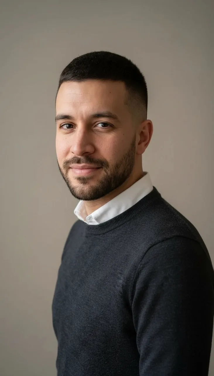 What Studio headshot made from the photo